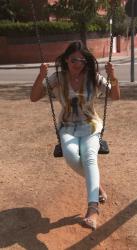 Silk and denim