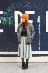 Orange beanie