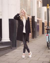 OUTFIT: COS and Wildfox Platforms