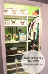 Making the Most of a Small Closet