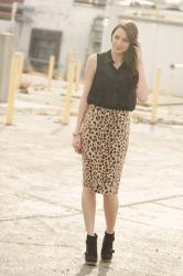 leopard skirt 4 ways {part 4}.