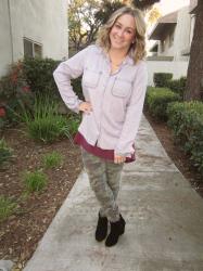 Lavender, Oxblood, & Camo On a Birthday!