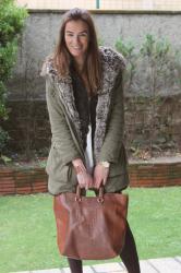 Otro Look Con La Parka Militar... 