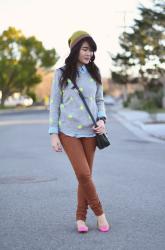 5 Ways To Wear Polka Dot Chambray :: THREE Dots On Dots