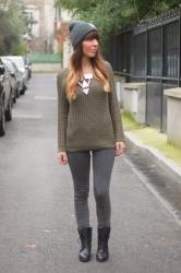 BORDEAUX - GRIS - KAKI