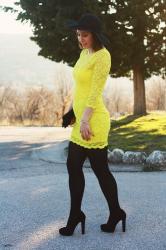 Lady in yellow