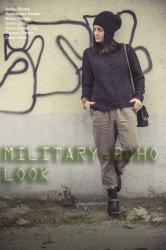 Military-boho look