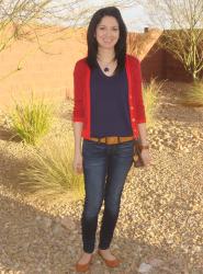 Outfit Featuring GAP Dolman-Sleeve Scoop Top