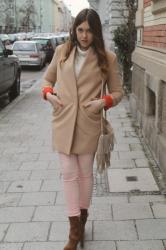 Beige coat