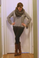 Outfit Post - Knitting Projects