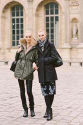 Paris Fashion Week AW 2012....Daria and Olga