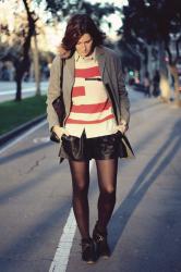 STRIPES AND LEATHER