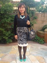 Polka Dot & Lace