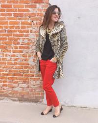 Red & Leopard