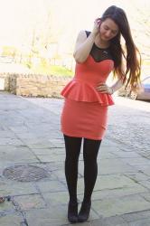 Pink Peplum