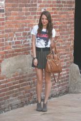 graphic tees 4 ways {part 1}.