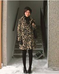 Leopard-Print Coat Inspiration