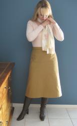 Vintage Simplicity 7142 Midi skirt