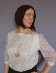 Watch This Lace - Karen's publishing fantasy blouse