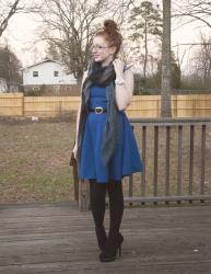 OOTD: Black & Blue