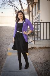 Black, White, Purple