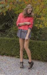 Coral sweater || OUTFIT