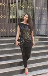 Fashion Trend - Sequins and Leather 