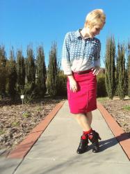 Teacher Style: Red, Pink & Hearts