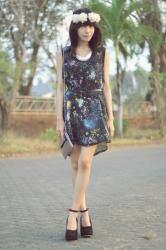 Galaxy and white