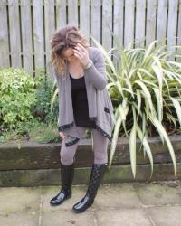 Fashion Friday: Black & Taupe