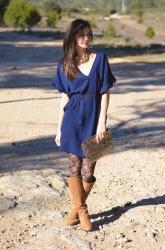Blue dress