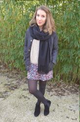 Look 8 : Jupe Liberty et Pull Doudou
