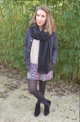 Look 8 : Jupe Liberty et Pull Doudou 