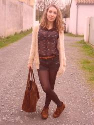 Look 7 : Des renards sur ma blouse 