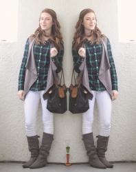 Black Watch Plaid, Grey, & White