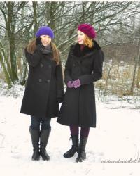 Winter meeting and colorful berets