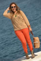 ORANGE & CAMEL!