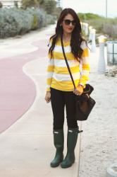 Yellow Striped + J.Crew Giveaway 