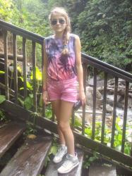 Palmiers/Tresse épi/Tenue du 31