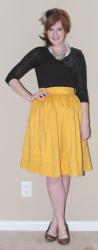 THE Mustard Skirt