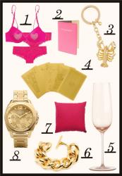 {Be Mine} Pink + Gold