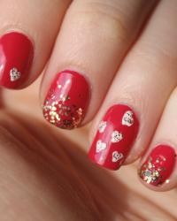 Red Hot Nail Art