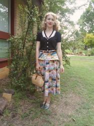 Skirt, skirt, skirt... I love my vintage skirt!