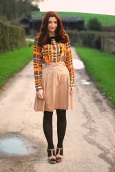 Masculine Meets Feminine: A Bow Tie & A Girly Skirt