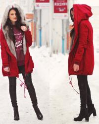 I had a way then losing it all on my own               //             RED COAT