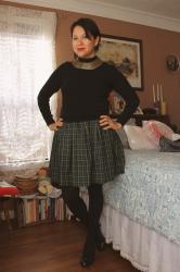 Sunday Best: Black & Plaid