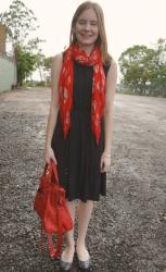 MbMJ Karlie, Oscar's Law Singlet and Shorts | Balenciaga Velo, Target Dress, Skull Scarf