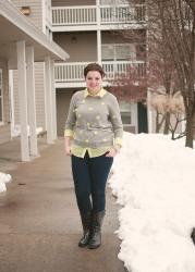 What I Wore: Okay, it's cool. The snow can leave now.