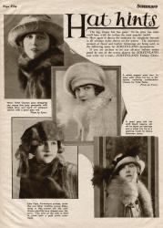 Winter Hats 1922
