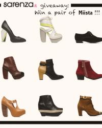 Sarenza giveaway: win a pair of Miista!!!